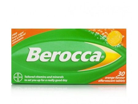 Berocca Effervescent Tablets: Orange Flavour (30 Pack) Cheap