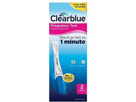 Clearblue Rapid Detection Pregnancy Test (2 Tests) Online now