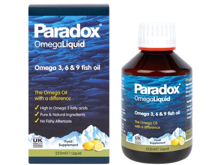 Paradox Omega Liquid (3-6-9 Omega Oil Supplement) 225ml For Cheap