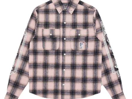 Billionaire Boys Club Pink Check Shirt Online Sale