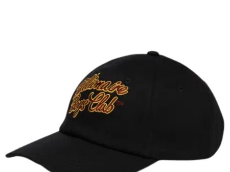 Billionaire Boys Club Script Logo Embroidered Black Cap Online Hot Sale