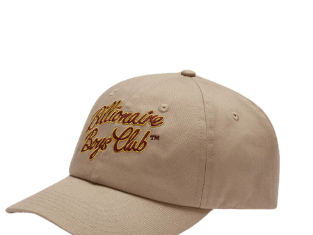 Billionaire Boys Club Script Logo Embroidered Beige Cap Fashion