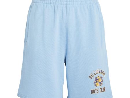 Billionaire Boys Club Crest Logo Blue Sweat Shorts Online now