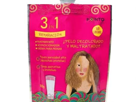 Ponto Brasileiro 3 En 1 Reparación Sachet 100g For Discount