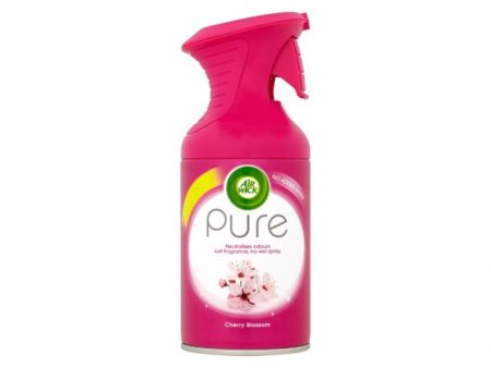 Air Wick Pure Cherry Blossom Air Freshener 250Ml (Pm £2.50)  Pack size: 6 x 250ml  Product code: 545752 Online now