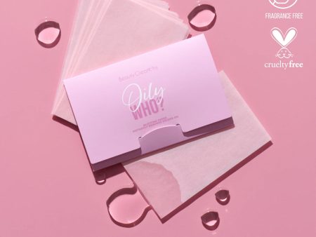 PAPEL SECANTE OILY WHO? PINK - BEAUTY CREATIONS For Cheap