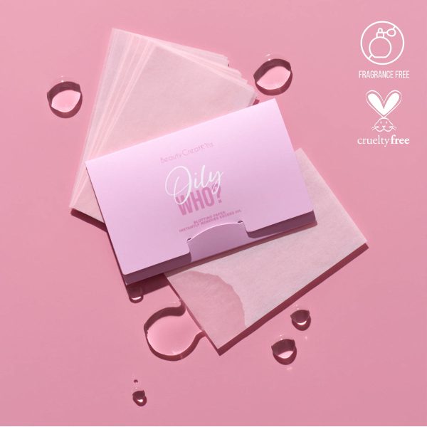 PAPEL SECANTE OILY WHO? PINK - BEAUTY CREATIONS For Cheap