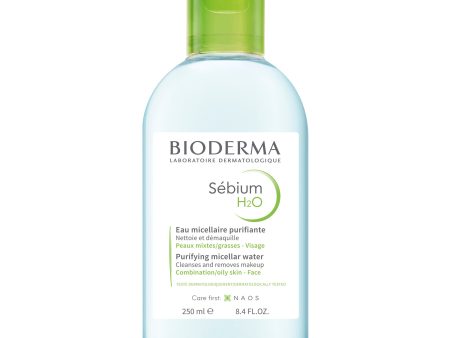 Bioderma Sebium H2O Purifying Micellar Water Cleanser for Oily Skin 250ml Supply