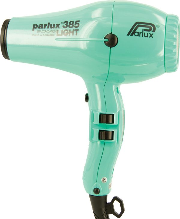 Parlux 385 Power Light Ceramic and Ionic Hair Dryer Aquamarine Fashion