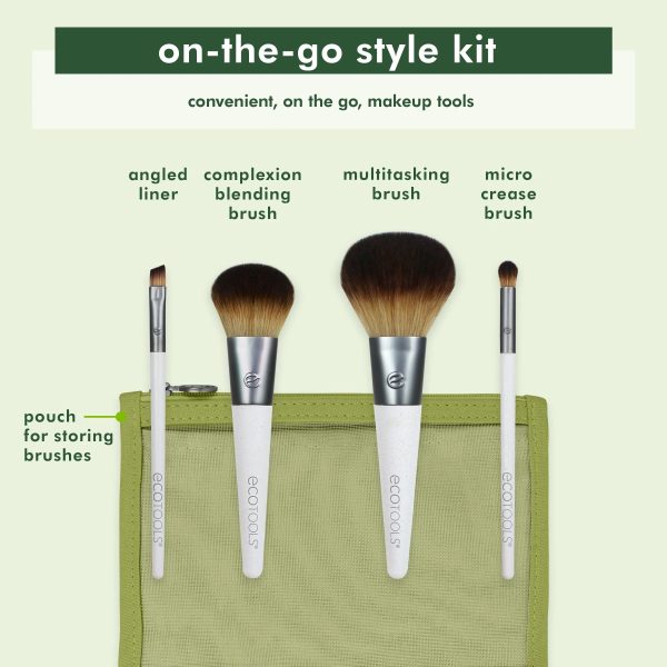 Ecotools On-The-Go Style Makeup Brush Kit Fashion