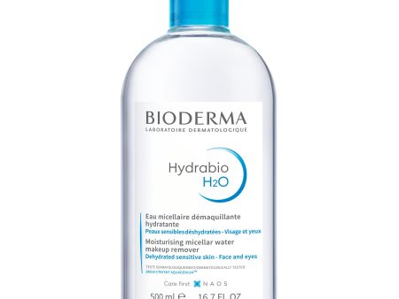 Bioderma Hydrabio H2O Hydrating Micellar Water Cleanser for Dehydrated Skin 500ml Supply