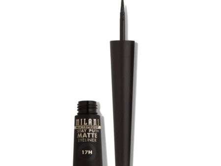 BLACK STAY PUT MATTE EYELINER WATERPROOF - MILANI Online