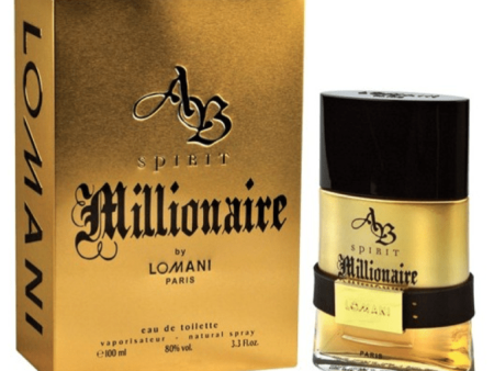 Lomani AB Spirit Millionaire For Men EDT 100ml Spray For Cheap