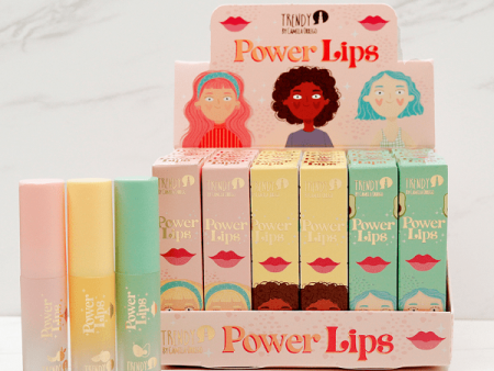 Trendy Brillo Reparador De Labios Trendy Power Lips. Online Hot Sale