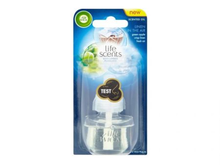 Air Wick Life Scents Electrical Plug Refill Linen In The Air 17Ml   Pack size: 6 x 17ml  Product code: 541353 Online Sale