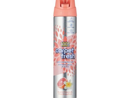 1001 Carpet Fresh Exotic Flowers & Pink Grapefruit 300ml  Pack size: 6 x 300ml  Product code: 551170 For Sale