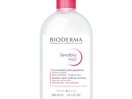 Bioderma Sensibio H2O Soothing Micellar Water Cleanser for Sensitive Skin 500ml Sale