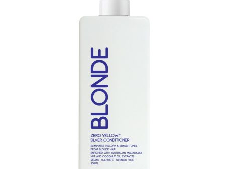 Hi Lift True Blonde Zero Yellow Pure Silver Conditioner 350ml Discount