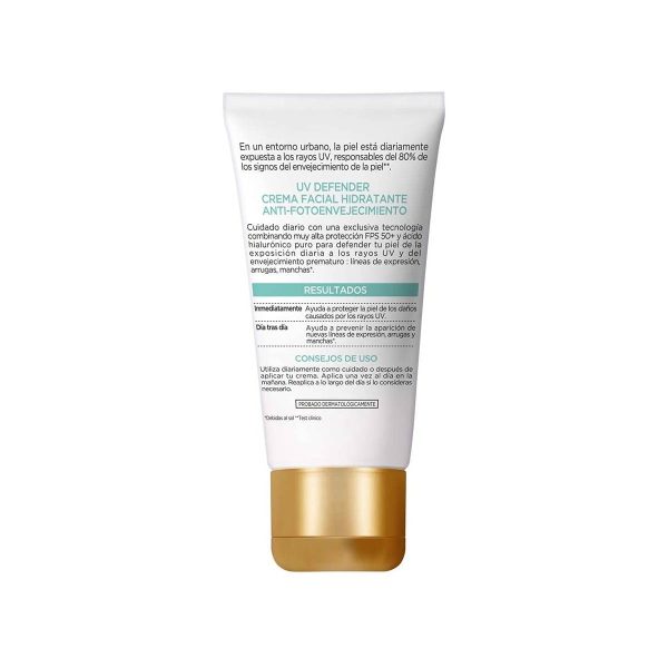 UV DEFENDER ANTI FOTOENVEJECIMIENTO ANTI BRILLO FPS 50+ - LOREAL DERMO EXPERTISE Online Sale