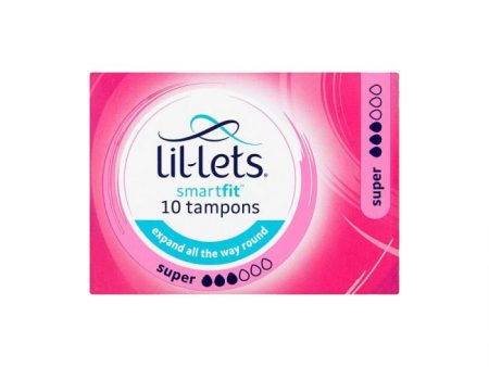 Lil-Lets Tampons Super 10S  Pack size: 8 x 10s  Product code: 344450 Hot on Sale