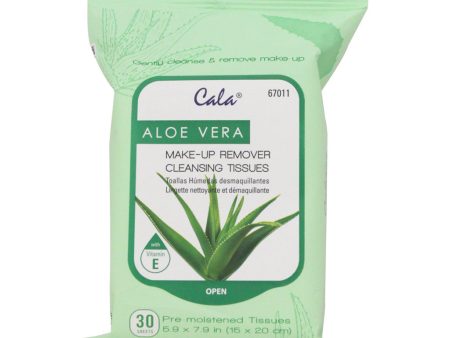 TOALLITAS DESMAQUILLANTES CON ALOE VERA - CALA Hot on Sale