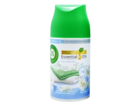 Airwick Freshmatic Refill Crisp Linen 250ml  Pack size: 6 x 250ml  Product code: 545764 Online Sale