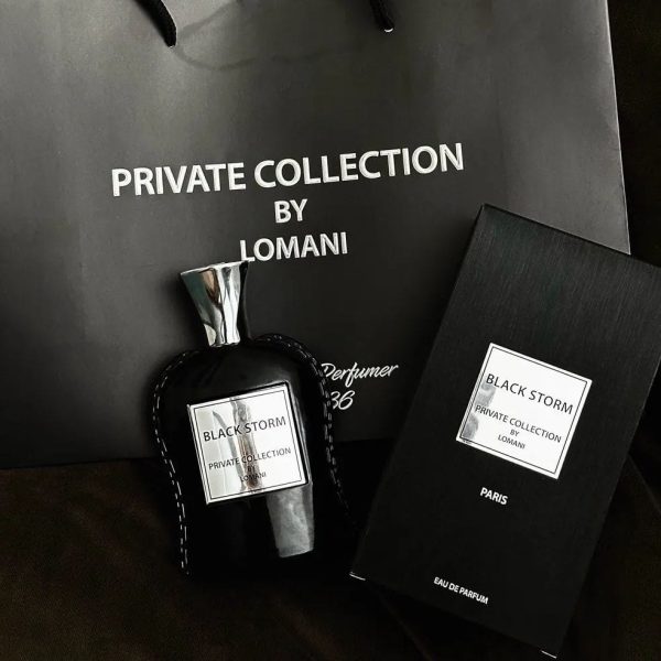 Private Collection By Lomani Black Storm EDP 100ml Spray Online Hot Sale