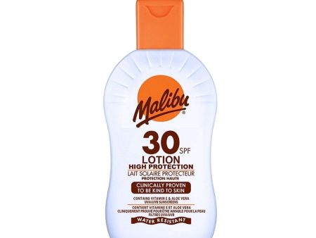 Malibu Lotion SPF30 200ml  Pack size: 6 x 200ml  Product code: 224711 Supply