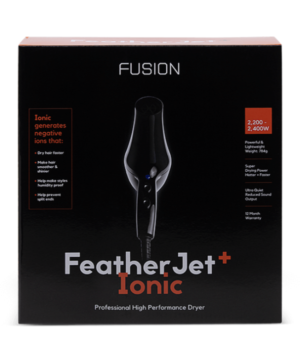 Fusion Featherjet Plus Ionic Black Dryer 2400 watts Sale