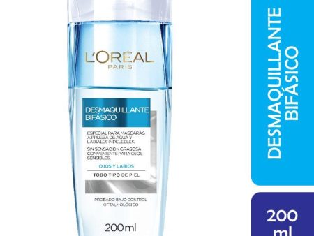 DERMO EXPERTISE HIDRA TOTAL 5 DESMAQUILLANTE BIFASICO 200ML - LOREAL Online now