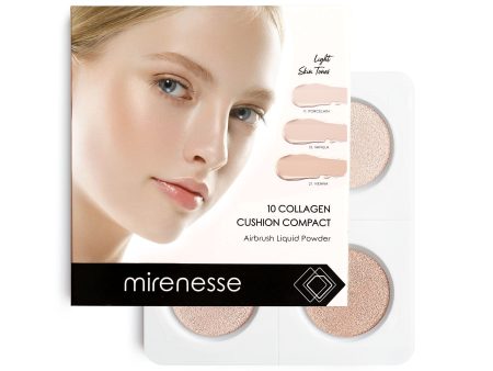 Mirenesse Collagen Cushion Compact Sampler - Light Online now