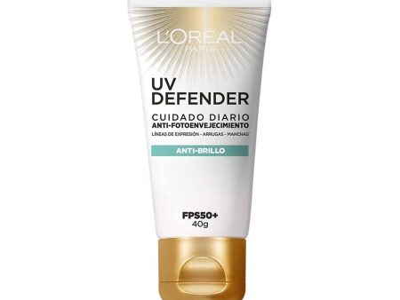 UV DEFENDER ANTI FOTOENVEJECIMIENTO ANTI BRILLO FPS 50+ - LOREAL DERMO EXPERTISE Online Sale