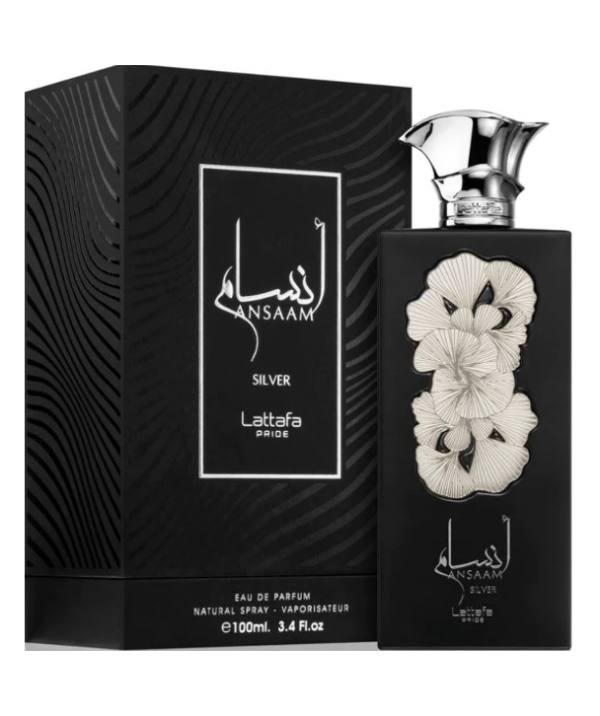 Lattafa Pride Ansaam Silver Unisex EDP 100ml Spray Cheap