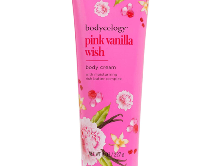 Bodycology Pink Vanilla Wish Body Cream 8oz Cheap