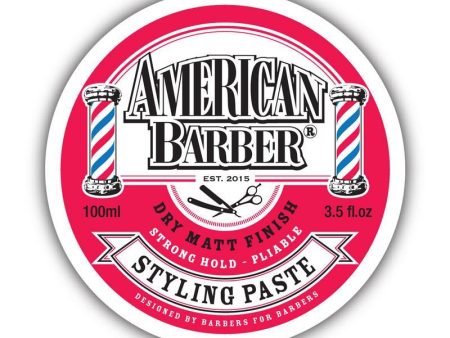 American Barber Styling Paste 100ml Online now