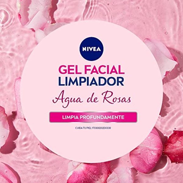 GEL FACIAL LIMPIADOR CON AGUA DE ROSAS TODO TIPO DE PIEL 150ML - NIVEA For Sale