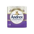 Andrex Supreme Quilts Toilet Tissue 4 s  Pack size: 6 x 4 s  Product code: 421321 Fashion