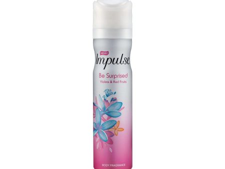 Impulse Body Spray Be Surprised 75Ml  Pack Size: 6 x 75ml  Product code: 271953 Fashion