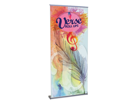 Verse-1 Banner Stand – Single Sided 35x83 Supply