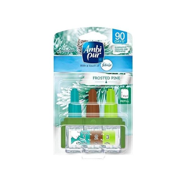 Ambi-Pur 3Volution Refill Frosted Pine 20ml  Pack size: 6 x 20ml  Product code: 541901 Online Sale