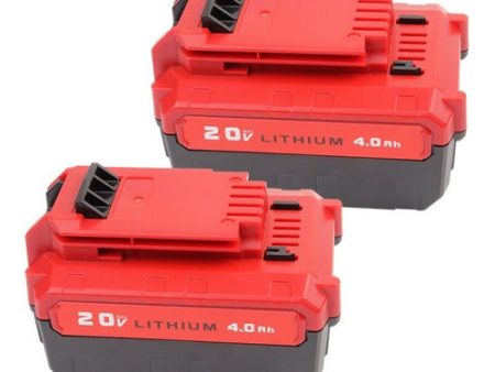 2 Pack 0v 4.0ah Max Batería Ion-litio Para Porter Cable 5798 For Sale