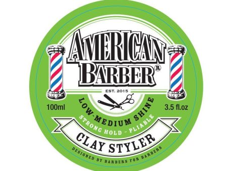 American Barber Clay Styler 100ml For Cheap