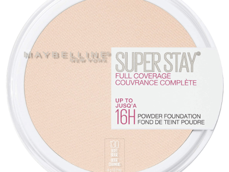 Maybelline New York Super Stay® Full Coverage Powder Foundation Makeup 6g on Sale