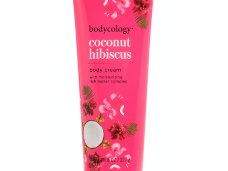 Bodycology Coconut Hibiscus Body Cream 8oz Supply