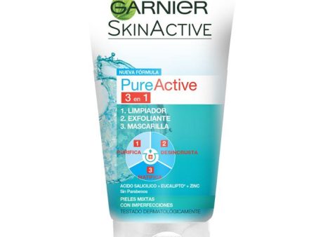 PURE ACTIVE GEL LIMPIADOR 3 EN 1 - GARNIER Fashion