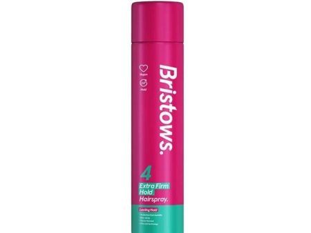 Bristows Hairspray 400ml Extra Firm Hold  Pack size: 6 x 400ml  Product code: 160990 Cheap