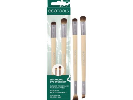 Ecotools Eye Enhancing Duo Makeup Brush Set Discount