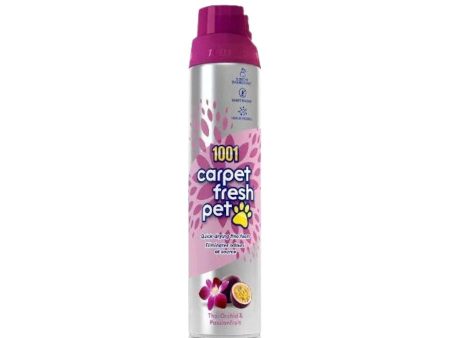 1001 Carpet Fresh Pet Thai Orchid 300ml  Pack size: 6 x 300ml  Product code: 551244 For Sale