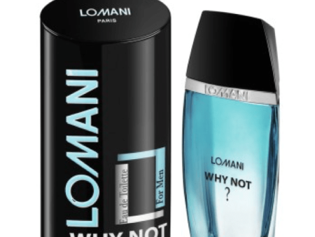 Lomani Why Not? For Men EDT 100ml Spray Online Hot Sale