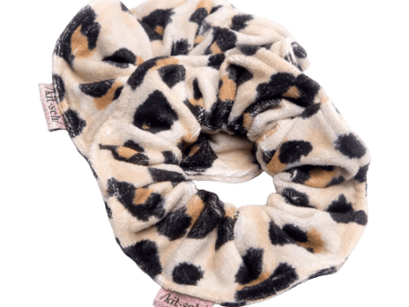 Kitsch Microfiber Towel Scrunchies - Leopard Discount